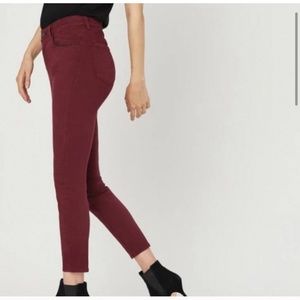 Mavi burgundy jeans- size 24